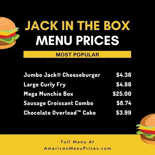 jack in the box menu